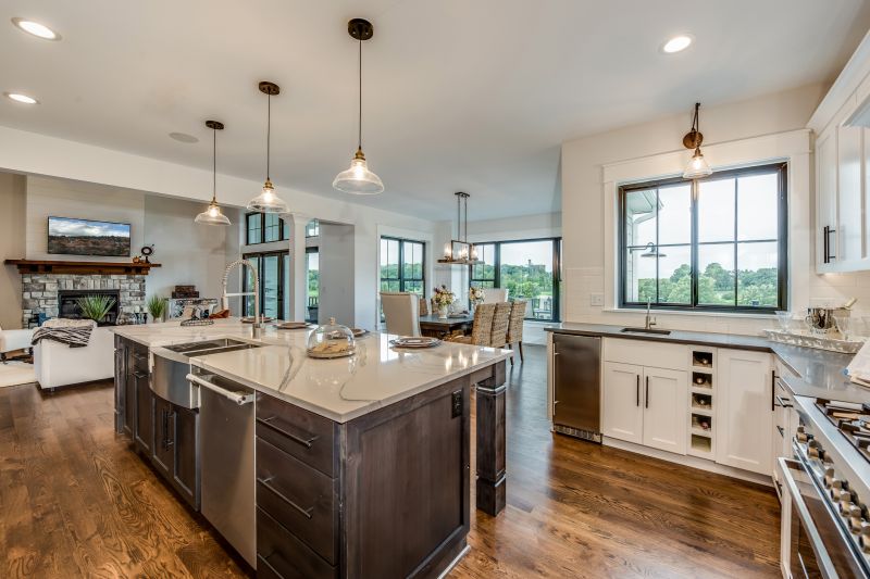 Remodeled Kitchen with Island